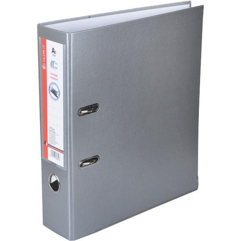 Папка сегрегатор для документів А4 7 см сірий “C“, Папка-накопичувач, Папка-реєстратор KNZ