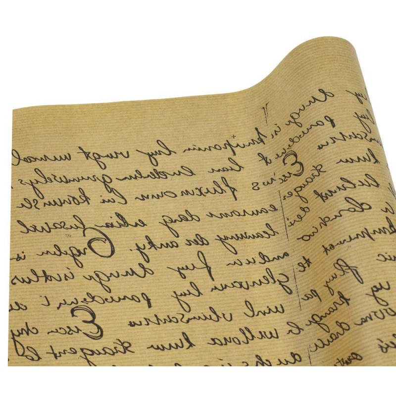 Папір пакувальний крафт двосторонній 0,7 х 7м Бежевий Unison Пт 428.17 KNZ