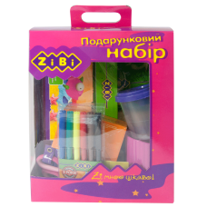 Подарунковий набір 13 предметів Zibi ZB.9920-10, рожевий KNZ