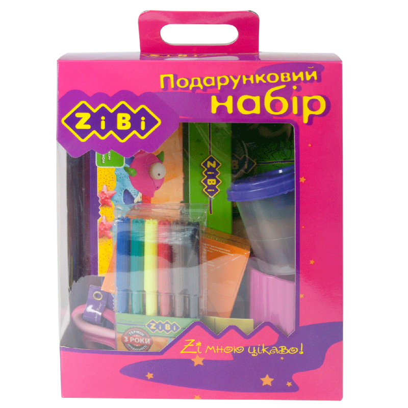 Подарунковий набір 13 предметів Zibi ZB.9920-10, рожевий KNZ