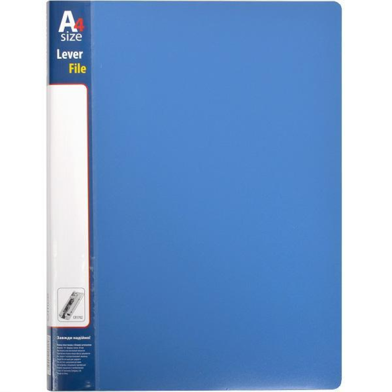 Папка пластиковая А4 “боковий затискач“ з кишенею “С“ KNZ Папка пластиковая А4 “боковий затискач“ з кишенею “С“ KNZ