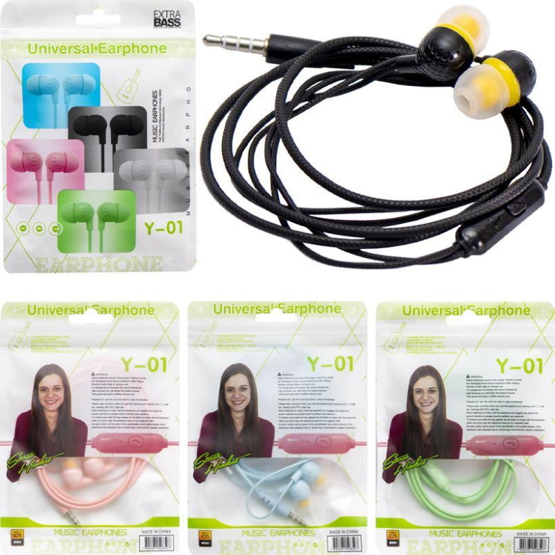 Стереофонічні вакуумні навушники-вкладиші KNZ