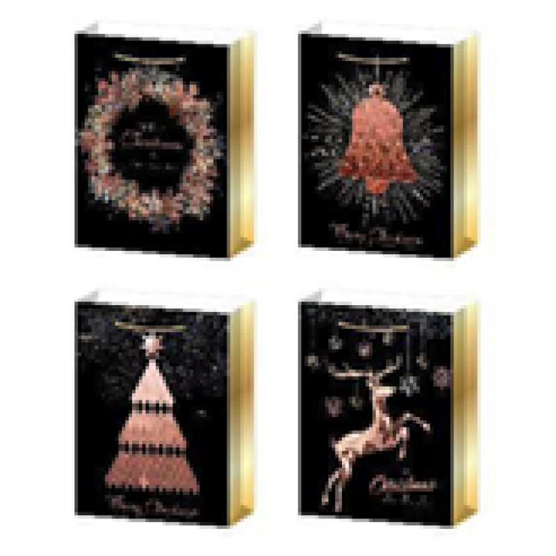 Пакет подарунковий новорічний 31 х 40 х 12см DV-BK10249-2L KNZ Пакет подарунковий новорічний 31 х 40 х 12см DV-BK10249-2L KNZ