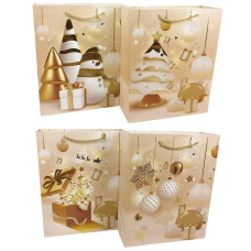 Пакет подарунковий новорічний 26 х 32 х 10см DV-BK6042-4М KNZ