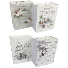 Пакет подарунковий новорічний 18 х 23 х 10см HS5288-2M KNZ