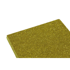 Фоаміран з гліттером 1,8мм 20*30см 10 листів коричневий 7951 KNZ