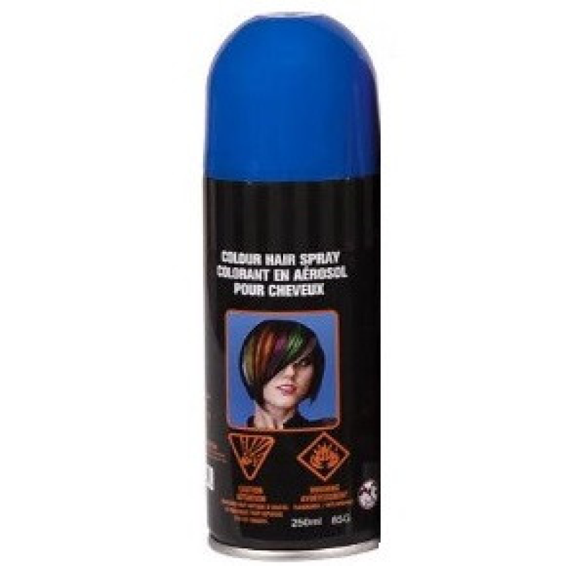 Тимчасова фарба-спрей для волосся Синя KNZ