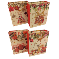 Пакет новорічний крафт 28 х 37 х 10см 200гр NPZ-005-L KNZ