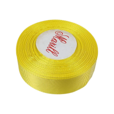 Репсова стрічка 25мм 23 метри лимон D00225-15 KNZ