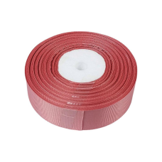 Репсова стрічка 25мм 23 метри рожева D00225-191 KNZ