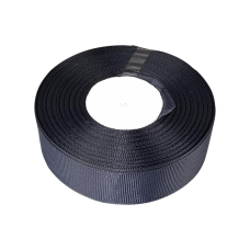Репсова стрічка 25мм 23 метри графітова D00225-A3-242 KNZ