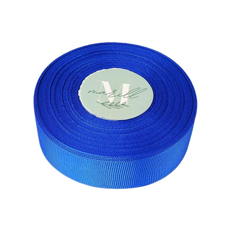 Репсова стрічка 25мм 23 метри синя D00225-A3-040 KNZ