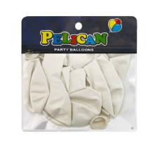 Кульки 10“ (26 см) пастель білий 10 шт/уп Білий Pelican 811001 KNZ