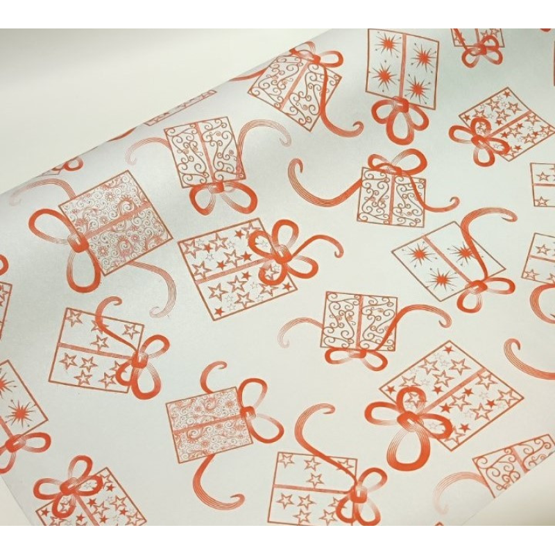 Папір пакувальний крафт-двосторонній 0,7 х 7м Пт 467.2 KNZ