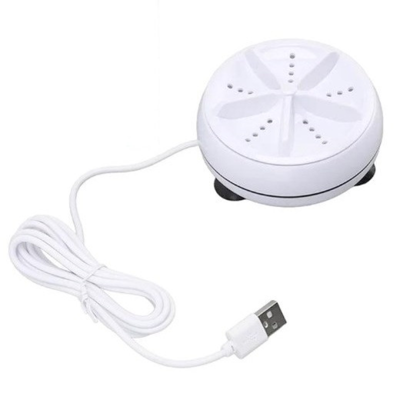 Ультразвукова портативна міні пральна машинка Usltrasonic Turbine Wash USB KNZ