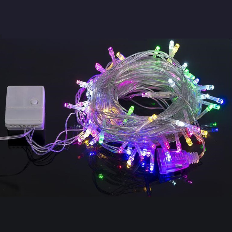 Гірлянда електрична 80L 9M кольорова LED D-12 (100) KNZ