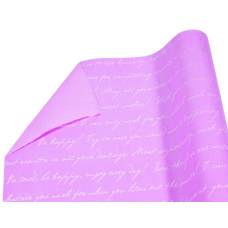 Папір пакувальний крафт-двосторонній 0,7 х 7м Рожевий Unison Пт 429.8 KNZ