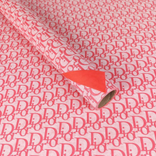 Папір пакувальний крафт-двосторонній 0,7 х 7м Червоний Unison Пт 830.7 KNZ