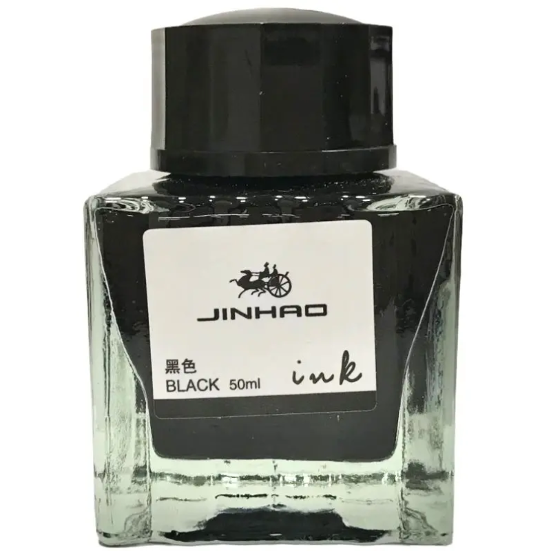 Чорнило чорні канцелярські для пір“яних ручок та авторучок 50 мл Jinhao 5001-Blk KNZ