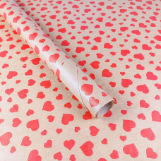 Папір пакувальний крафт-двосторонній 0,7 х 7м Белый Unison Пт 489.4 KNZ