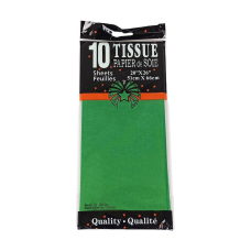 Папір тишею 10 аркушів 50х66 см 14г зеленого CQ505 P-355 KNZ