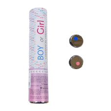 Хлопушка ґендерна “Boy or Girl“ блакитний 20 см KUK2052 - blue KNZ