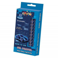 Пастель масляна 12 кольорів KIDIS “Move to Live“ 9159 KNZ