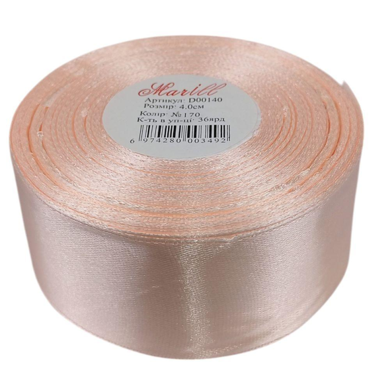 Атласна стрічка 4см x 33m la4033-170 KNZ Атласна стрічка 4см x 33m la4033-170 KNZ