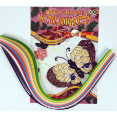 Набір для квілінгу на планшеті №3 10 кольорів 100 смужок 7*400 мм для творчості Ц436008У KNZ