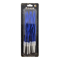 Свічки “Коктейльна 12 штук“ хром синій 861006 KNZ