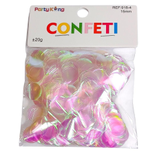 Конфетті кружечки 15мм, ±20гр хамелеон 918-4 KNZ