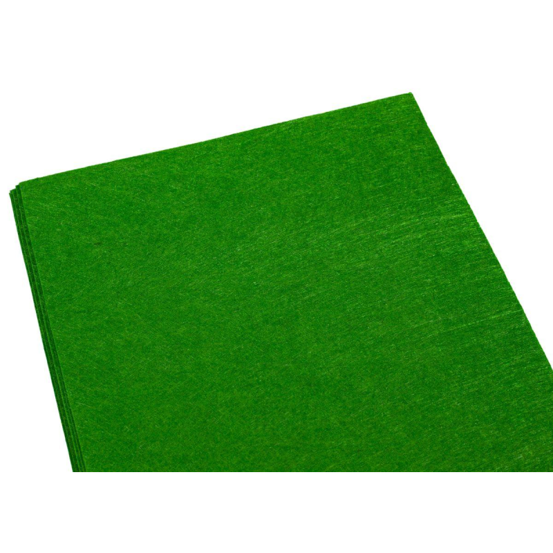 Фетр 20 х 30см 1,2мм 10 листів смарагдово-зелений Unison 170HQ-013 KNZ