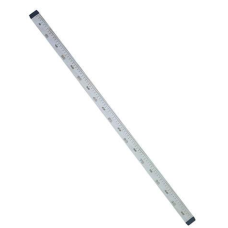 Лінійка закрійника 1м дерев“яна + металеві наконечники ЛДЗ100 KNZ