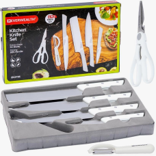 Набір металевих ножів у коробці, 6 предметів ER-0706 KNZ