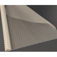 Плівка матова для квітів “ГОРОХ дрібний“ бронза PMP1782 KNZ