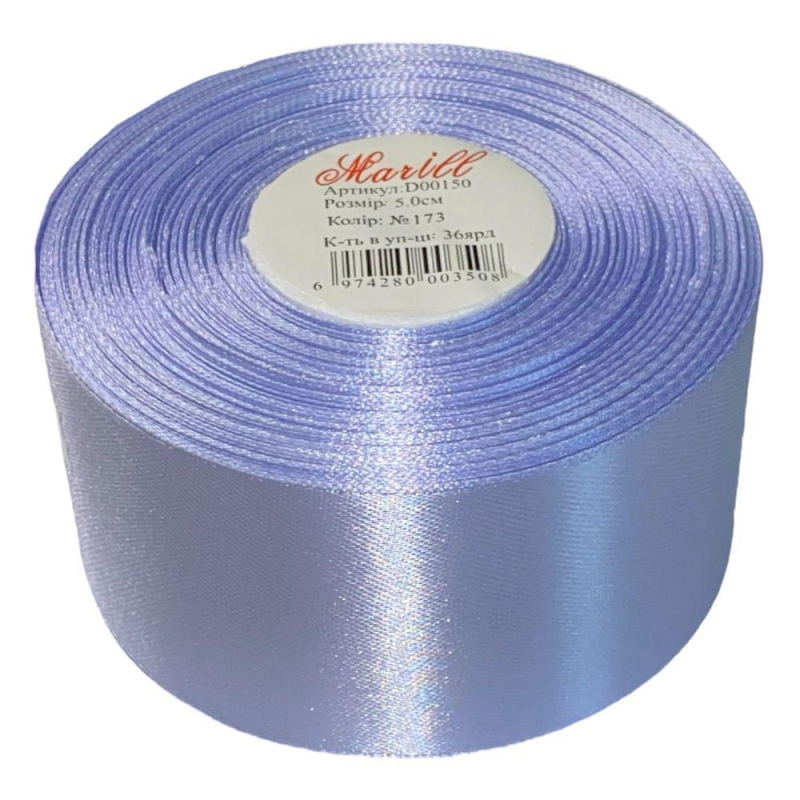 Атласна стрічка 5 см х 33 м LA5033-173 KNZ Атласна стрічка 5 см х 33 м LA5033-173 KNZ