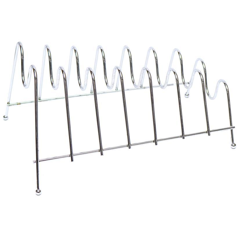 Настільна сушарка для посуду металева 31*18*17,5 см Срібло KNZ