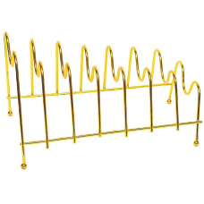 Настільна сушарка для посуду металева 31*18*17,5 см Золото KNZ