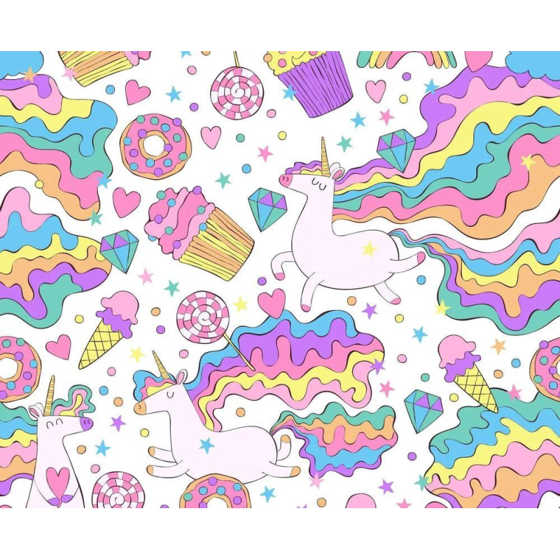 Папір для пакування подарунків 10 аркушів - 100 х 70см 50г PCZ10070-10-596 KNZ