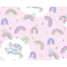 Папір для пакування подарунків 10 аркушів - 100 х 70см 50г PCZ10070-10-597 KNZ