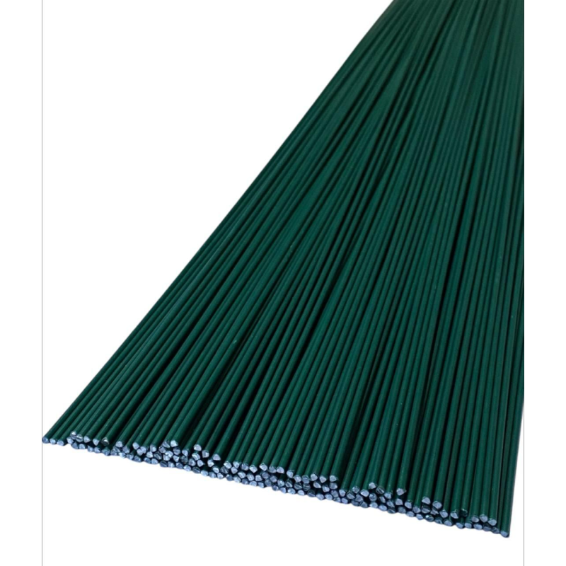 Дріт флористий для дул D=1,4 мм 40 см, зелений (700 г) (C08814) KNZ Дріт флористий для дул D=1,4 мм 40 см, зелений (700 г) (C08814) KNZ