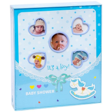 Фотоальбом дитячий на 80 фотографій 10*15см блакитний 6876 KNZ