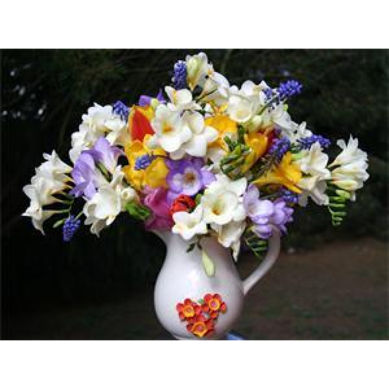 Картина за номерами “Букет“ 40*50 см, фарби-акрил, Пензлик-3шт (RA30513) KNZ