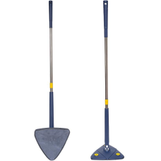 Швабра для підлоги телескопічна трикутна з віджимом 108см KNZ