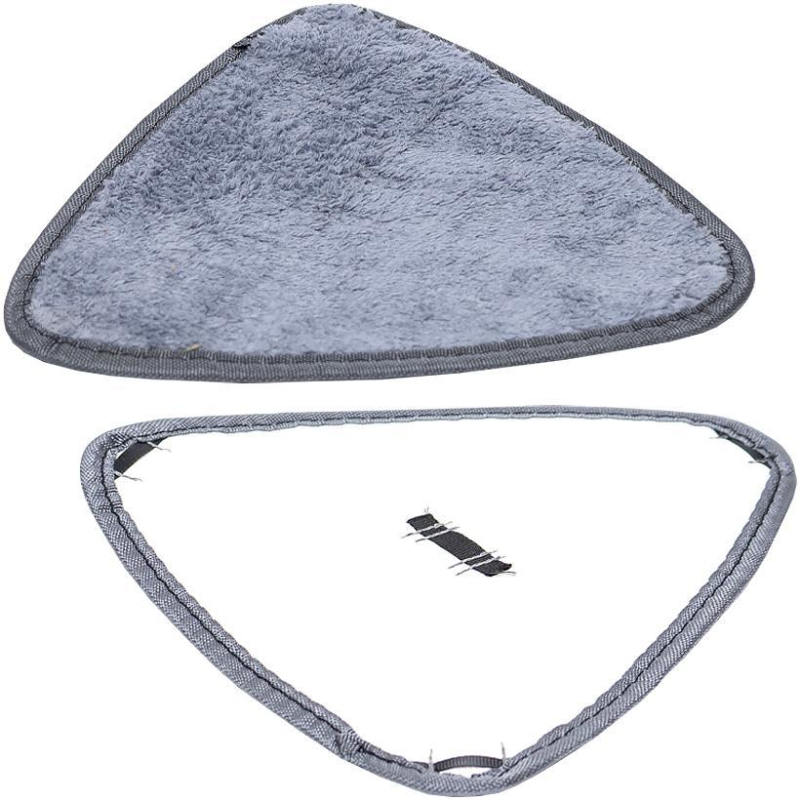 Запаска до трикутної швабри із мікрофібри 26*26*26 см KNZ Запаска до трикутної швабри із мікрофібри 26*26*26 см KNZ