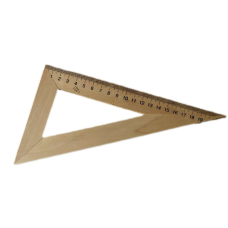 Трикутник дерев“яний 22 см 60х90х30, ЛК-009-МВ/Ц351029У KNZ