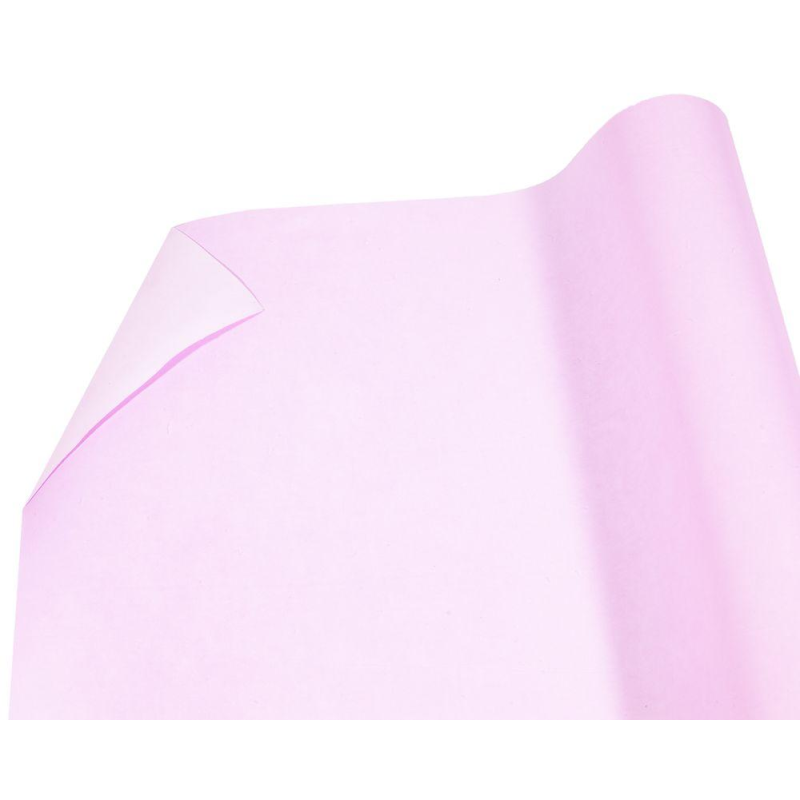 Папір пакувальний крафт-двосторонній 0,7 х 7 м Рожевий Unison (Пт 474.1) KNZ