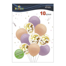 Набір з 10 латексних кульок “Лавандове сяйво“ макарун, Pelican (837430) KNZ
