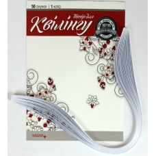 Набір для квілінгу на планшеті №16 “Серія Білий“ 420мм, 160гр/м2 для творчості НТ-020-МВ/Ц436021У KNZ