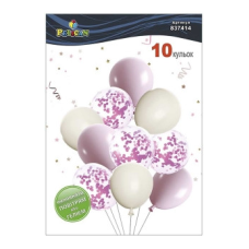 Набір з 10 латексних кульок “Рожева ніжність“ вінтажний, Pelican (837414) KNZ